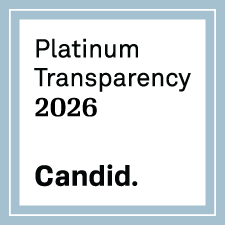 Candid.'s 2026 Platinum Transparency seal.