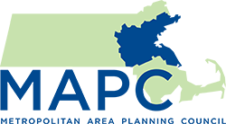 MAPC logo features a map of the state of Massachusetts.