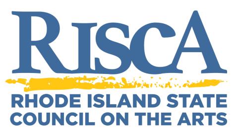 RISCA Logo has a yellow smudge under RISCA.