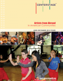 Cover of Center Stage: Artists from Abroad in American Communities