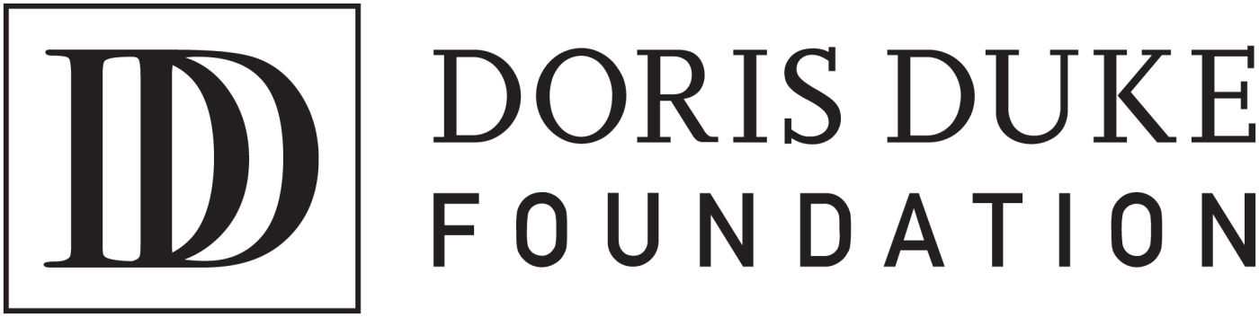 logo in black stacked text for the Doris Duke Foundation