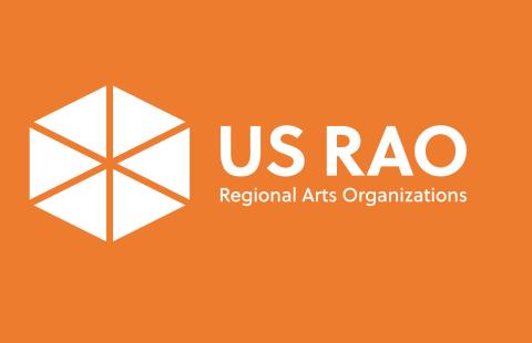 "A collective statement on the National Endowment for the Arts" over orange.
