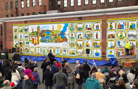 Haverhill Immigrant and Origin Story Mural