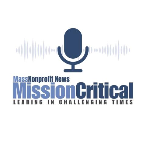 "Mission Critical" under a graphic of a microphone.