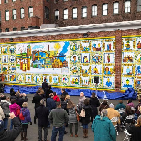 Haverhill Immigrant and Origin Story Mural